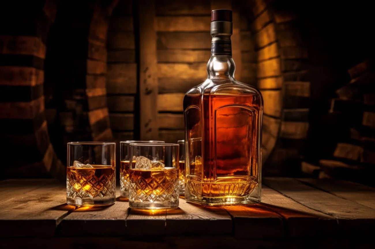 Bourbon a whiskey